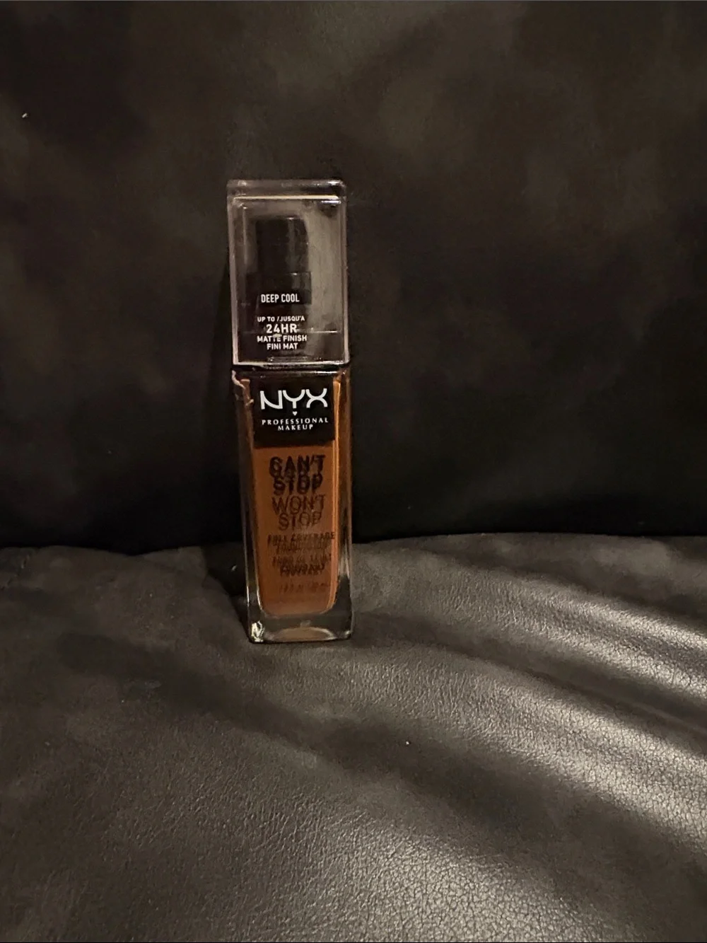 NYX Can’t Stop Won’t Stop Foundation — Deep Cool Brown